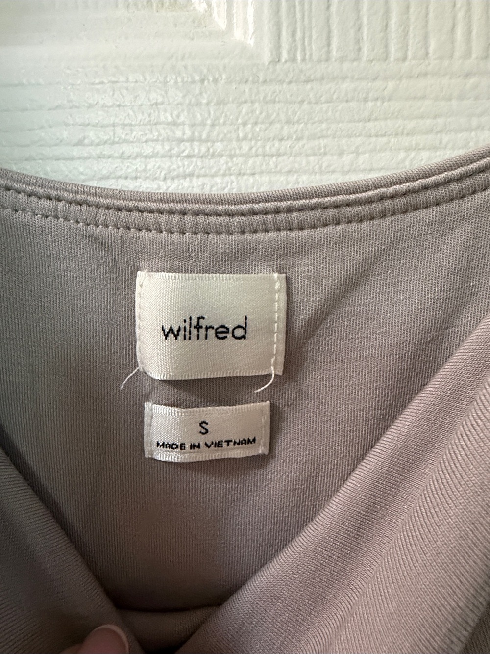 ARITZIA Sleeveless Knot-Front Maxi Dress in Light Taupe - Picture 2 of 2